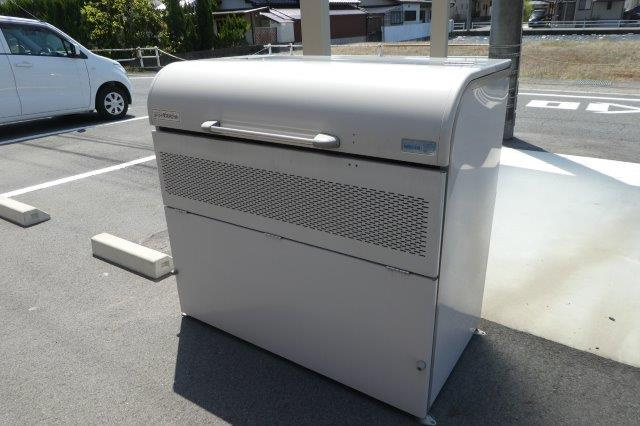 倉敷市真備町箭田のアパートのその他共用部分|敷地内ゴミST・当番なし。