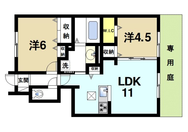 ヴェルドミール・ムツミの間取り