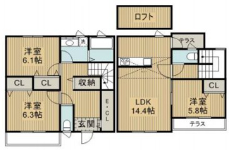 【間取り】 | WIN-WIN　HOUSE