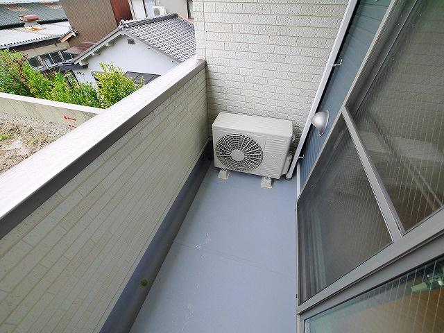 サンセレノ　ＷＡＢＩのバルコニー