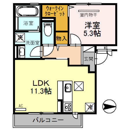 【間取り】 | ヴィラージュ武庫之荘
