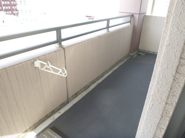 カルザ姫路のバルコニー