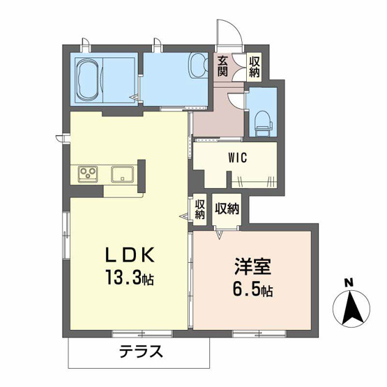 【間取り】 | メゾンヴェール | 間取りです
