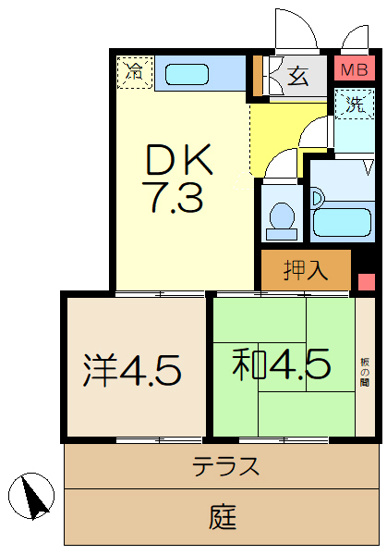 【間取り】 | アーバン磯子