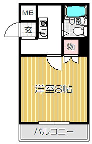 【間取り】 | ジュネス七松