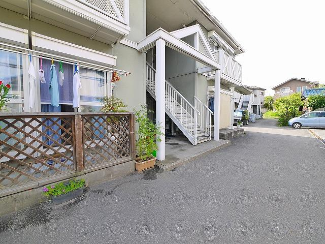 和幸ハイツBのその他共用部分|アパート入り口付近です