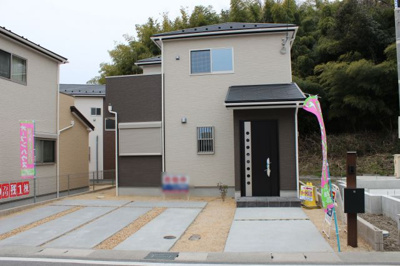 【外観】 | 大津市真野谷口町新築戸建 | 外観正面