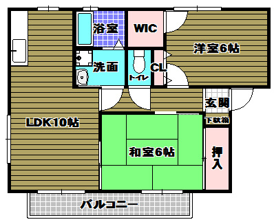 サンステート自由丘の間取り
