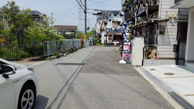 【前面道路含む現地写真】 | PLAISIR西昆陽　新築戸建