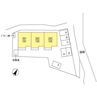 【区画図】 | アルエット-Alouette- | アルエットーＡｌｏｕｅｔｔｅー