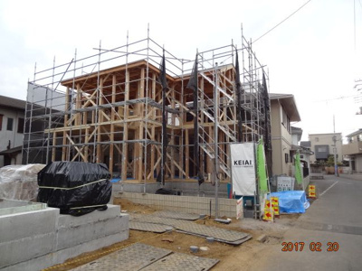 【前面道路含む現地写真】 | さいたま市緑区三室　デザイン新築分譲住宅全２棟