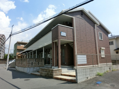 【外観】 | アルビオン | アルビオン　軽量鉄骨造２階建