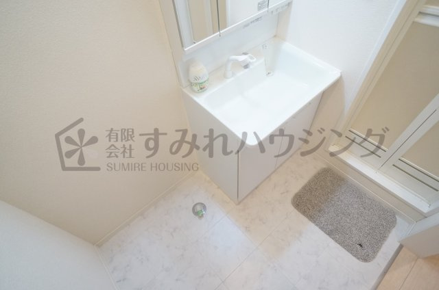 シャーメゾン山本丸橋Ｂ棟の洗面所