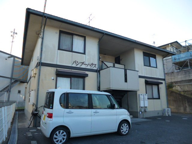 倉敷市福島のアパートの外観