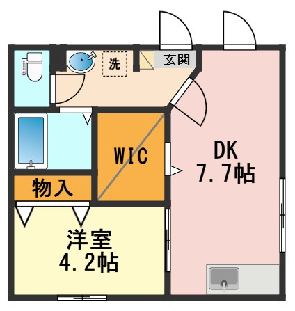 コンフォートの間取り