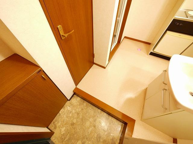 メゾンK’sの玄関|ゆったりとした玄関です