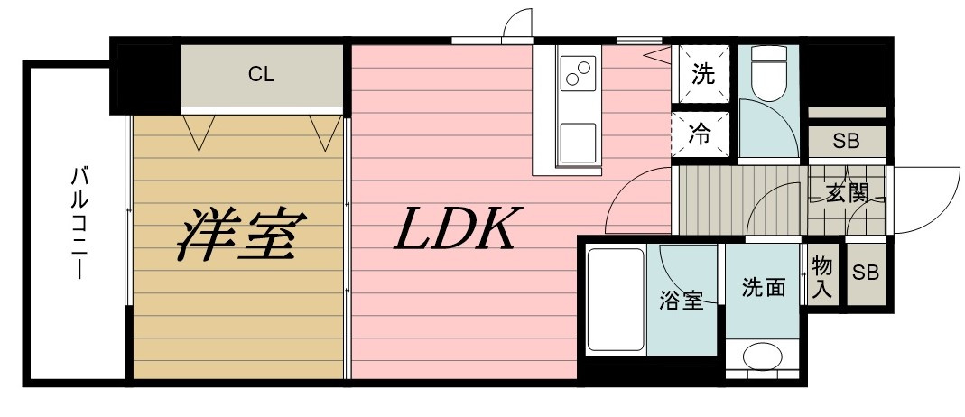 ＫＤＸ千葉中央レジデンスの間取り