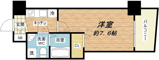 【間取り】 | セレニテ夕陽丘EST