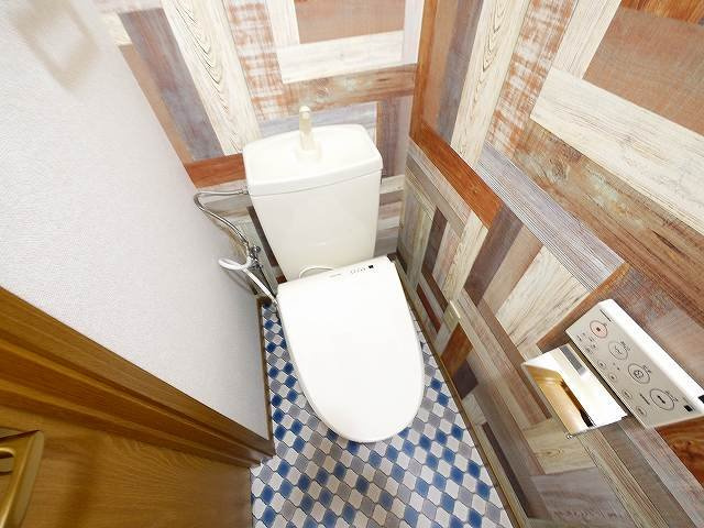 オストヴィラのトイレ|ゆったりとした空間のトイレです