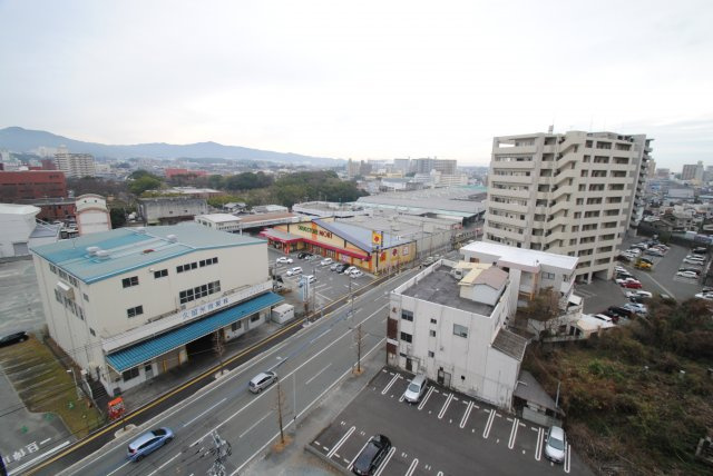 久留米市諏訪野町の賃貸マンションの展望