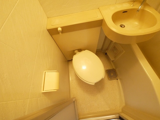 シティパレスあやめ池Ｐ７のトイレ