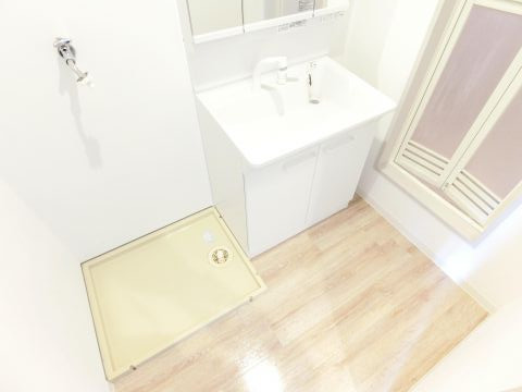 クレール金剛の独立洗面台|同物件別部屋写真