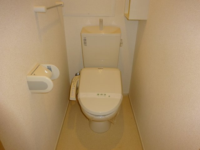 Berry fieldsのトイレ