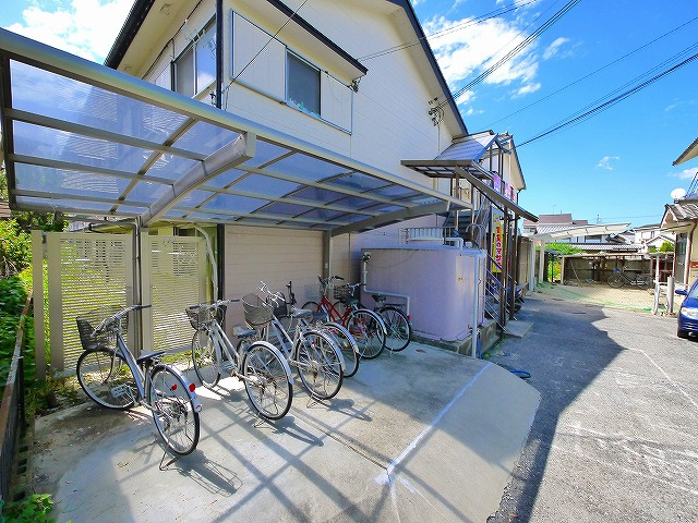 サンコーハイツのその他共用部分|自転車置き場になります。