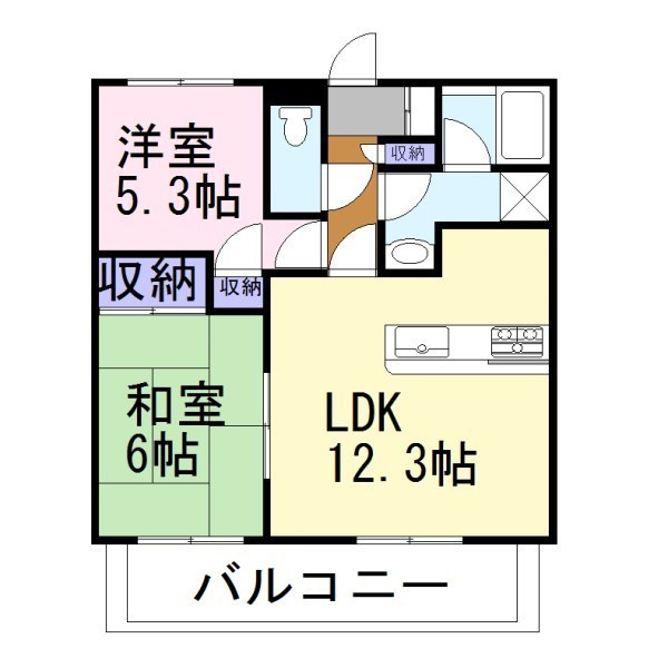 メゾンスペリオールの間取り