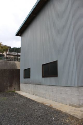 【外観】 | 大津市坂本五丁目　倉庫付物件 | 倉庫側面