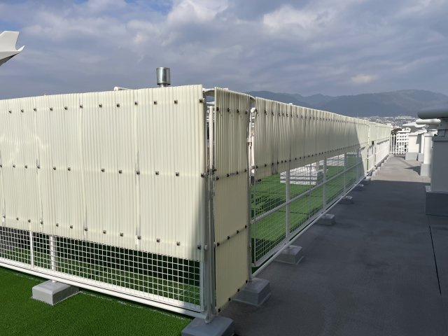 芦屋松浜ハイツ|屋上洗濯干しエリア