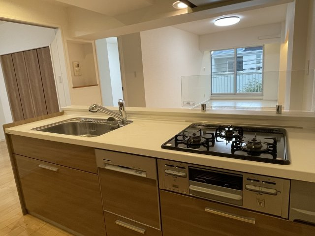 芦屋松浜ハイツのキッチン