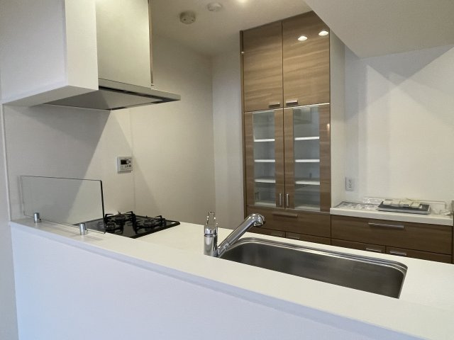 芦屋松浜ハイツのキッチン