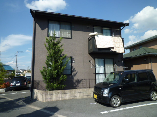 倉敷市日ノ出町１丁目のアパートの外観