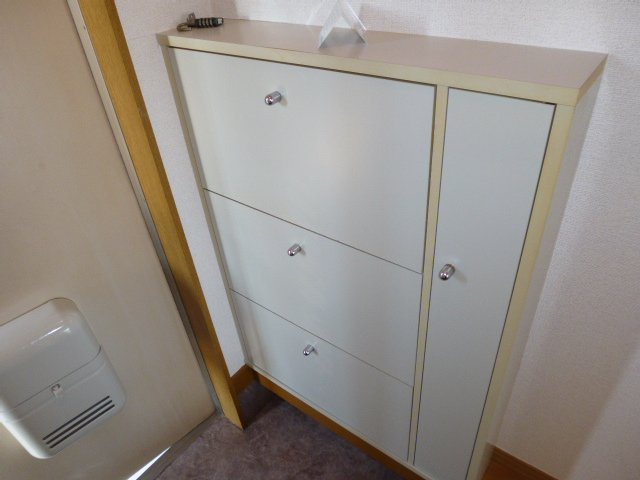 ニューシティ横山Bの玄関|シューズボックス