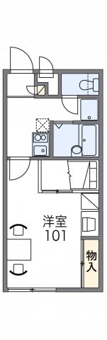 【間取り】 | ソレイユⅢ