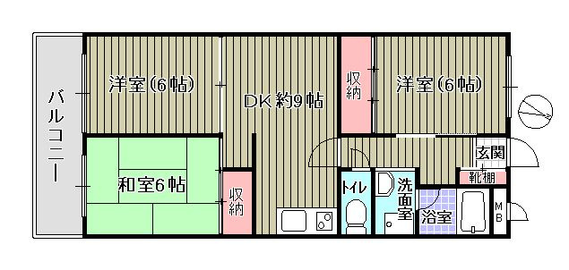 【間取り】