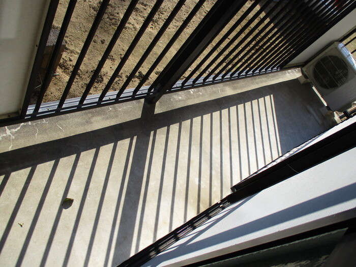 ヴィラフォーレBのバルコニー