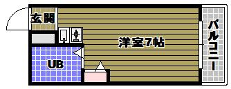 ViVi本町の間取り