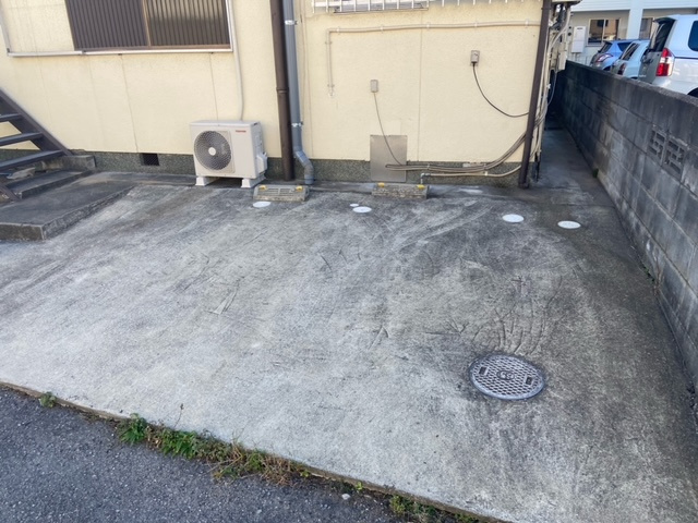 水野荘の駐車場