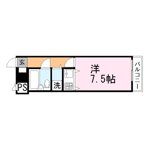朝日プラザ加古川ヴィラージュの間取り