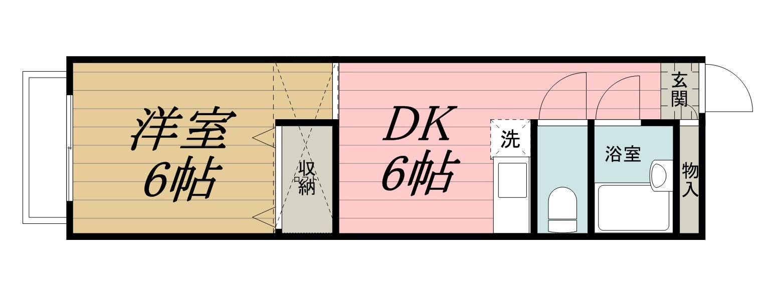 セントラルガーデン新宿の間取り