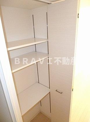 クリスタルグランツ心斎橋EAST（クリスタルグランツシンサイバシイースト）　BRAVI不動産の収納|【クリスタルグランツ心斎橋EAST】大きなものも収納できそうです