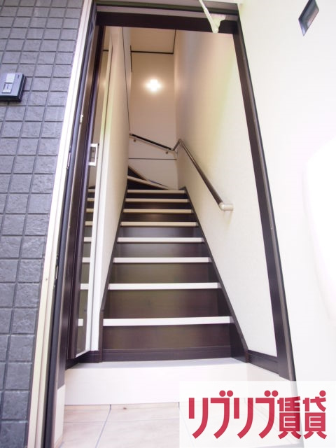 レスタシア星久喜の玄関