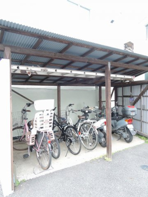 【その他共用部分】 | コーポニュー笹堀 | 駐輪場・バイク置場