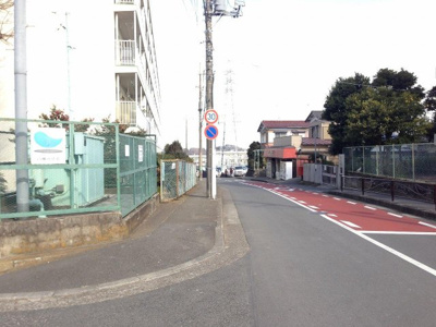 【周辺】 | 白幡台住宅６号棟 | 全面道路