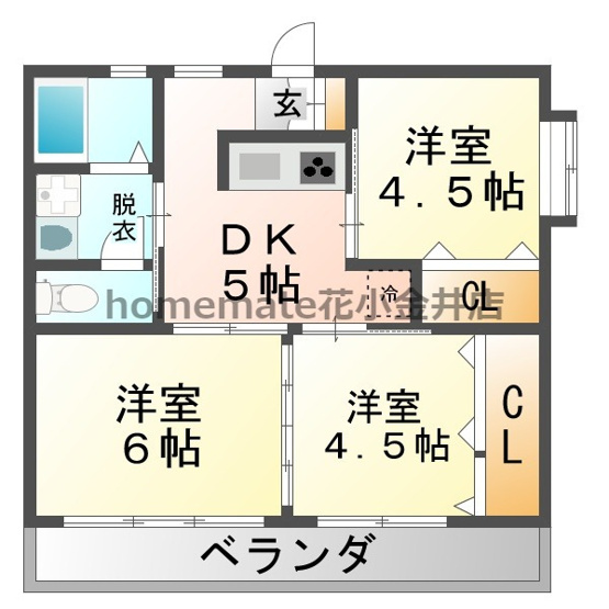 【間取り】 | ニューメローマンション