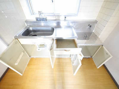 【キッチン】 | フラット鈴木（フラットスズキ） | お料理しやすいキッチンです