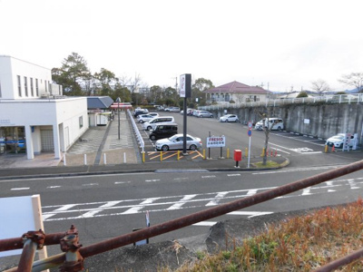 【展望】 | 大津市朝日1丁目9-3 売土地 | 敷地からの風景、目前にはフレスコがあり、買い物にも便利です。