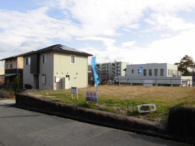 【外観】 | 大津市朝日1丁目9-3 売土地 | 土地外観、斜めから